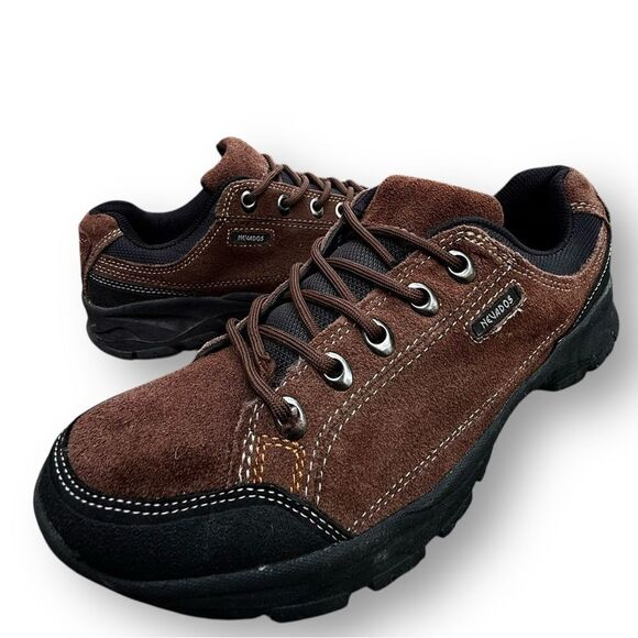 NEVADOS Men's SUEDE Low Hiker Shoes Brown size 7.5 Eu 40 - Picture 15 of 15
